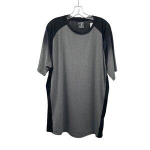 Liberty Pro Mens Active T-Shirt Gray/Black Size XXL New